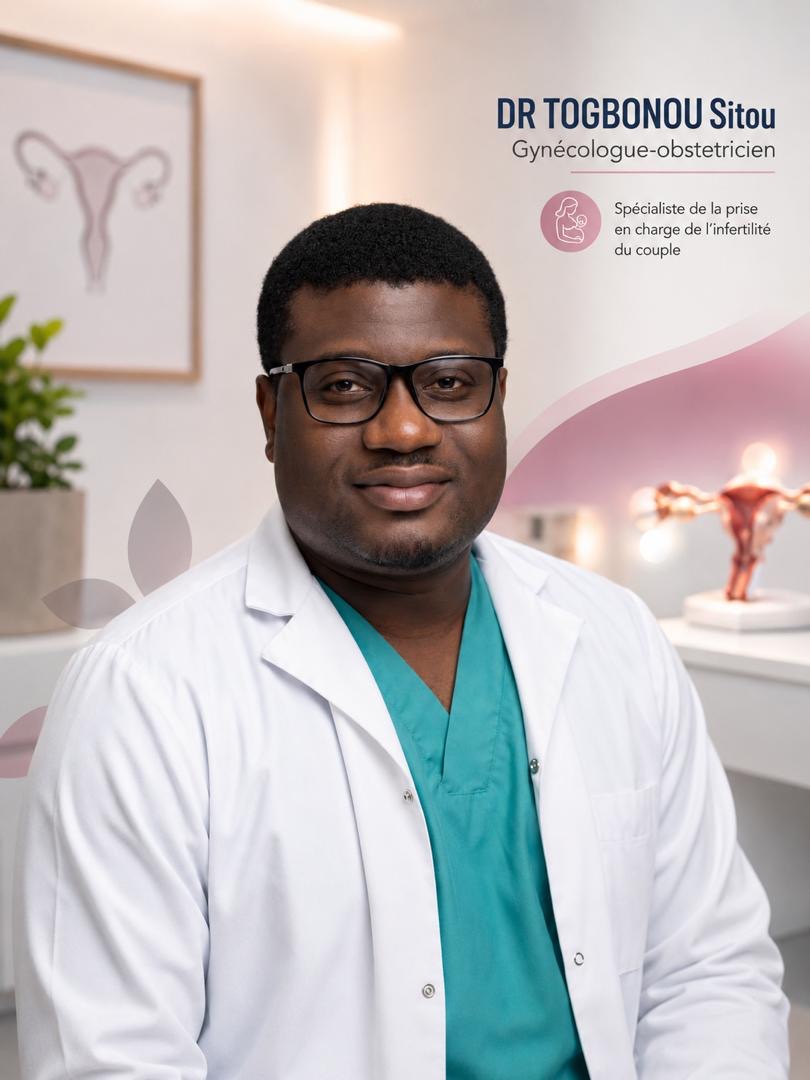 Portrait du Dr TOGBONOU Sitou